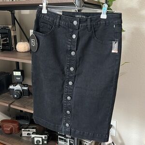 ONE5ONE Pencil Jean Skirt